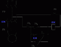 既能连续工作、又能点动工作的继电接触器控制线路