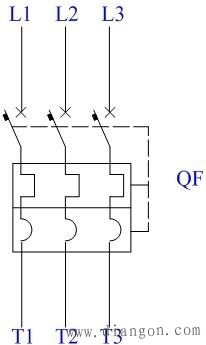 低压断路器电气符号