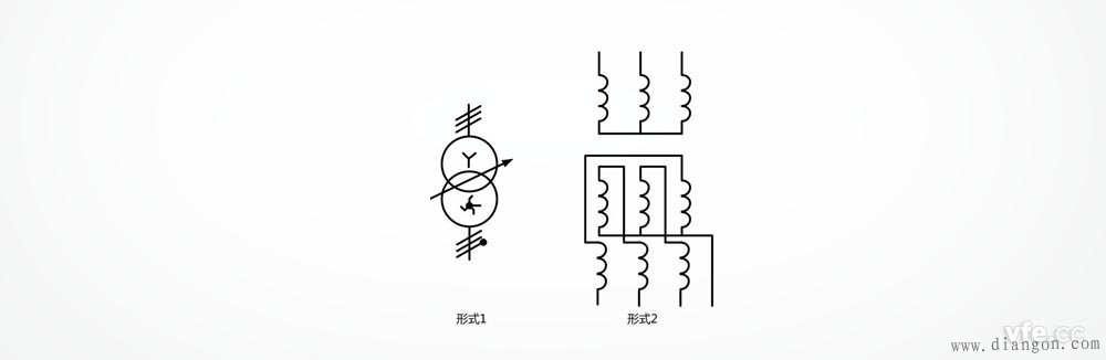 三相变压器电气符号 三相变压器电气符号