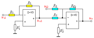 加、减运算电路 加、减运算电路