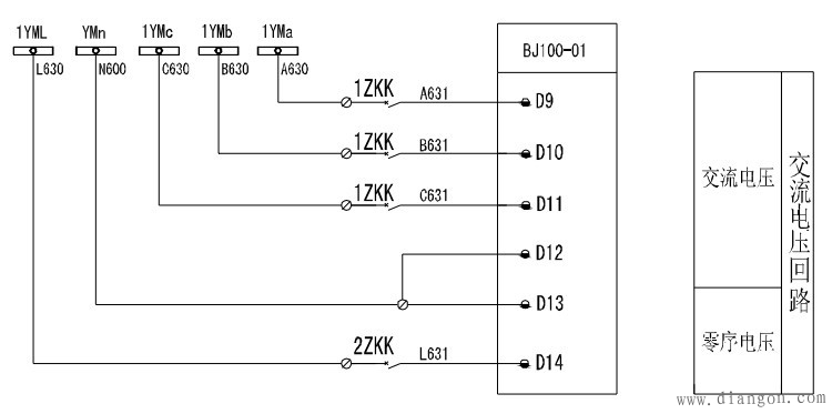 开关柜二次配线图解 开关柜二次配线图解