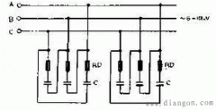 电力电容器用于无功功率补偿电路图解