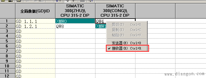 西门子S7-300之间如何进行MPI全局数据通信 西门子S7-300之间如何进行MPI全局数据通信