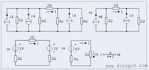 电源模型等效变换例题讲解