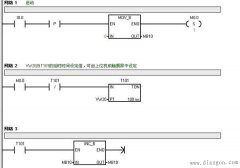 西门子PLC和触摸屏顺序随机控制8个指示灯