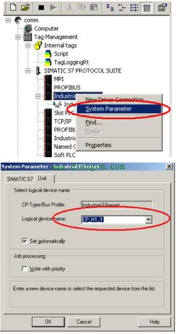 WINCC使用普通网卡通过Industrial Ethernet连接PLC WINCC使用普通网卡通过Industrial Ethernet连接PLC