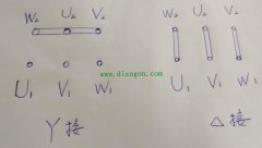 三相异步电动机星三角接法错误后果会怎么样？