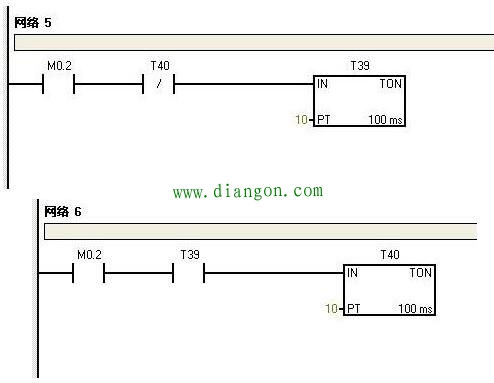 西门子plc彩灯循环控制编程设计