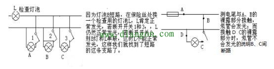 家庭电路故障的判断方法 家庭电路故障的判断方法