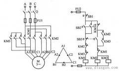 双速电动机控制电路图