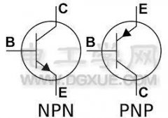 三极管基极b和类型的判断与集电极c和发射极e的判断测试方法