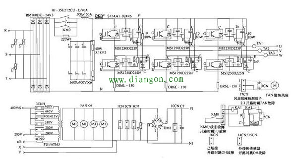 ABB变频器过电流故障维修思路 ABB变频器过电流故障维修思路