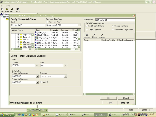 如何使用WinCC Industrial Data Bridge将WinCC的实时数据通过OPC DA记录到 如何使用WinCC Industrial Data Bridge将WinCC的实时数据通过OPC DA记录到