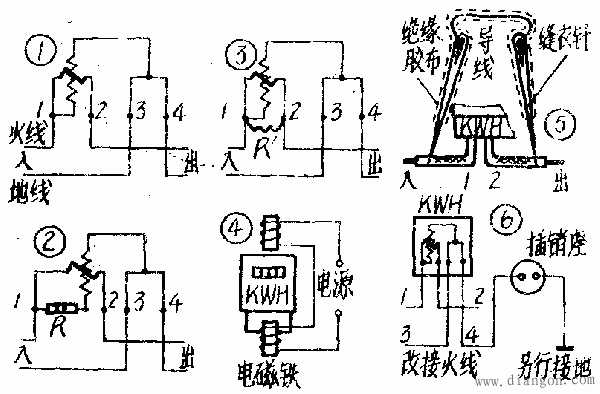 利用电度表的窃电伎俩与防窃电措施 利用电度表的窃电伎俩与防窃电措施