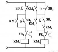 PLC控制二台电动机顺序启动顺序停止