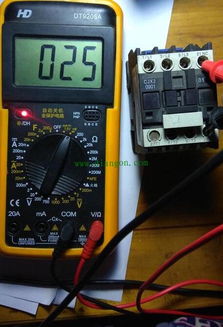 交流接触器常开NO常闭NC判断方法图解