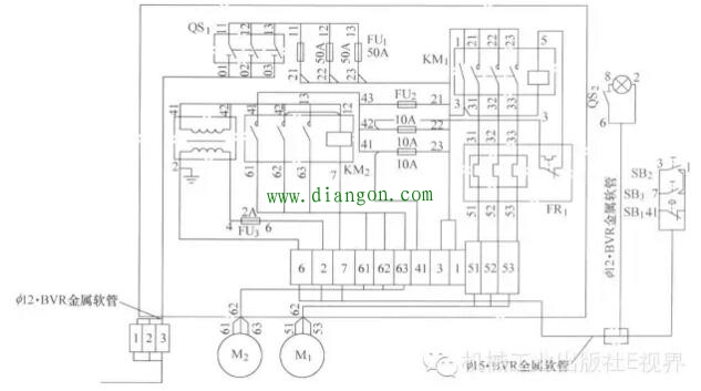 电气控制电路图的识图方法 电气控制电路图的识图方法