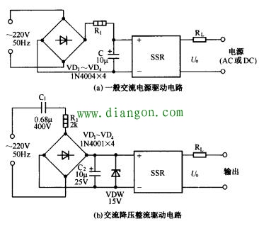 固态继电器SSR控制和驱动方法图解 固态继电器SSR控制和驱动方法图解