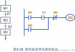 plc起保停电路梯形图编程方法