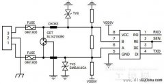 RS-485接口保护电路