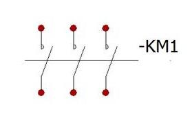 接触器在电路中是怎样表示的？接触器在电路图中的电气符号