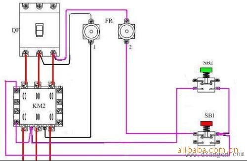 三相交流接触器的接法 三相交流接触器的接法
