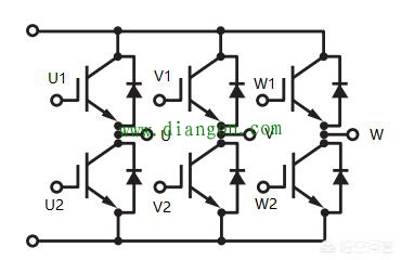 变频控制中三相逆变桥的工作原理 变频控制中三相逆变桥的工作原理