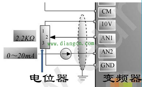 变频器外部线路的连接方法