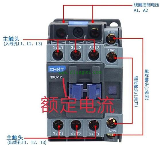 交流接触器常开常闭要怎么接线?电工必备交流接触器基础知识图解 交流接触器常开常闭要怎么接线?电工必备交流接触器基础知识图解