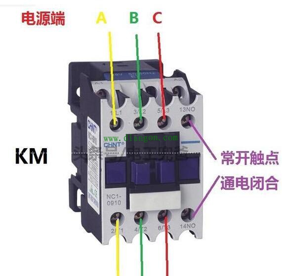交流接触器常开常闭要怎么接线?电工必备交流接触器基础知识图解 交流接触器常开常闭要怎么接线?电工必备交流接触器基础知识图解