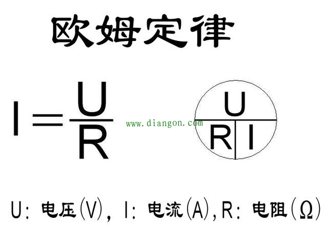 电路中电阻电压和电流的关系？