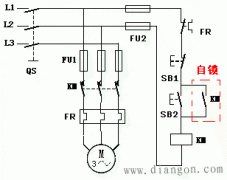 三相异步电动机的连续运行控制电路