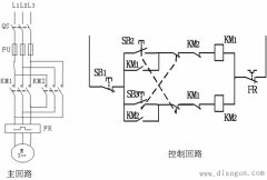 plc控制电动机正反转电路设计