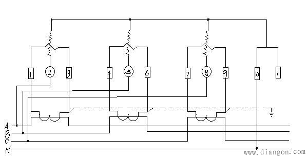 智能电表接线图
