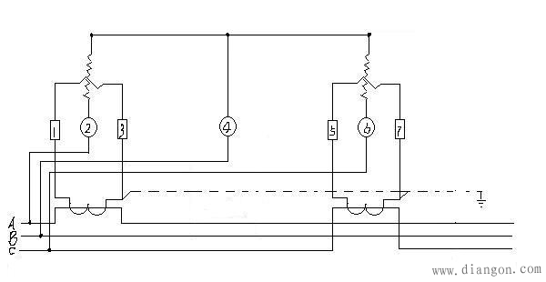 智能电表接线图