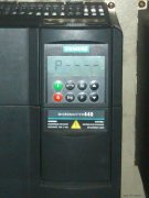 西门子MM440变频器面板显示P------ 按键无反应了