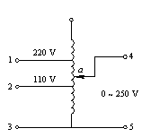 自耦变压器工作原理图解