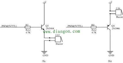 三极管做开关的常用电路画法