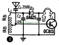 无电源晶体管收音机电路图原理图解