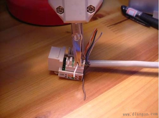 网线插座接法图解_家庭网线插座接法