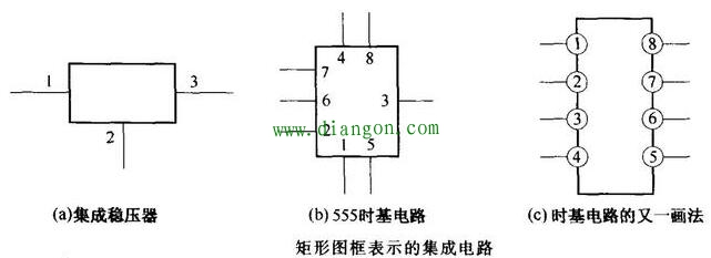电路图中集成电路的画法