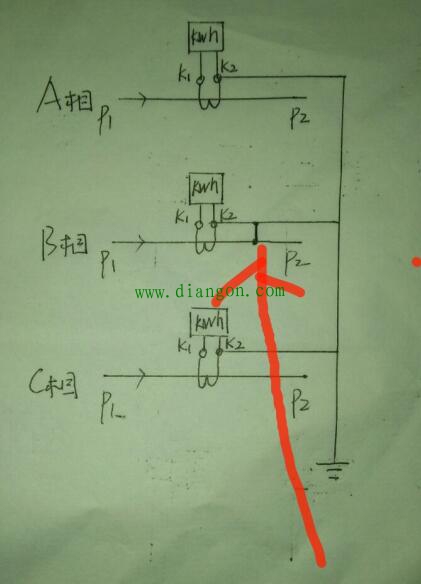 一起电度表错误接线引起的事故(干货分享)