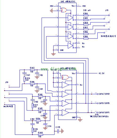 变频器通讯电路原理图解 变频器通讯电路原理图解