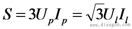 三相电路的有功功率、无功功率、视在功率、三相负载的功率因数计算公式