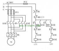 电动机正反转互锁电路接线图详解