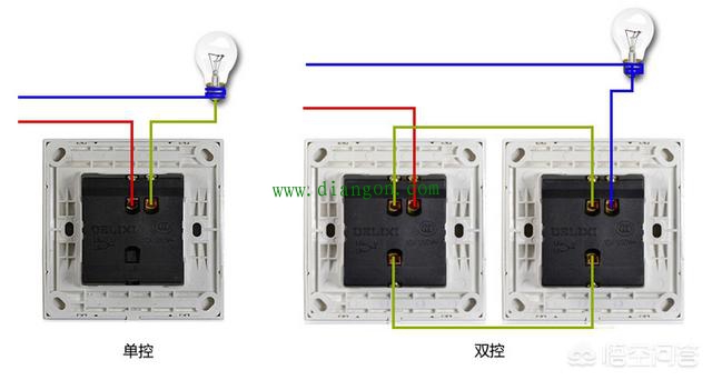 什么是单联双控开关?单联双控开关怎么接线?单联双控开关实物接线图 什么是单联双控开关?单联双控开关怎么接线?单联双控开关实物接线图