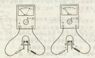 红外发光二极管好坏的判断测量方法