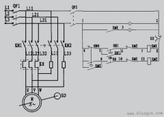 三相异步电动机停止的反接制动控制电路