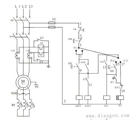 频敏变阻器启动工作原理_频敏变阻器启动原理图