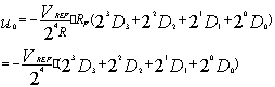 R-2R倒T形电阻网络的特点及转换原理 R-2R倒T形电阻网络的特点及转换原理
